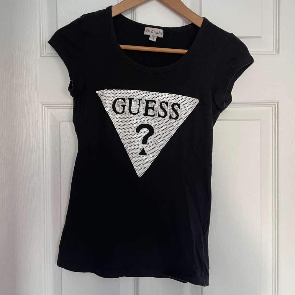 Sequinned Guess Tshirt